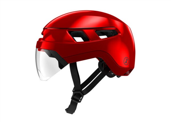 Kiiver LAZER URBANIZE +led, Metallic Red, punane (M) - Image 3